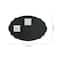 16" x 24" Oval Frameless Decorative Mirror by Ashland®